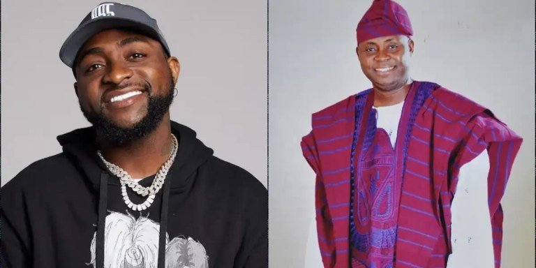 davido and father