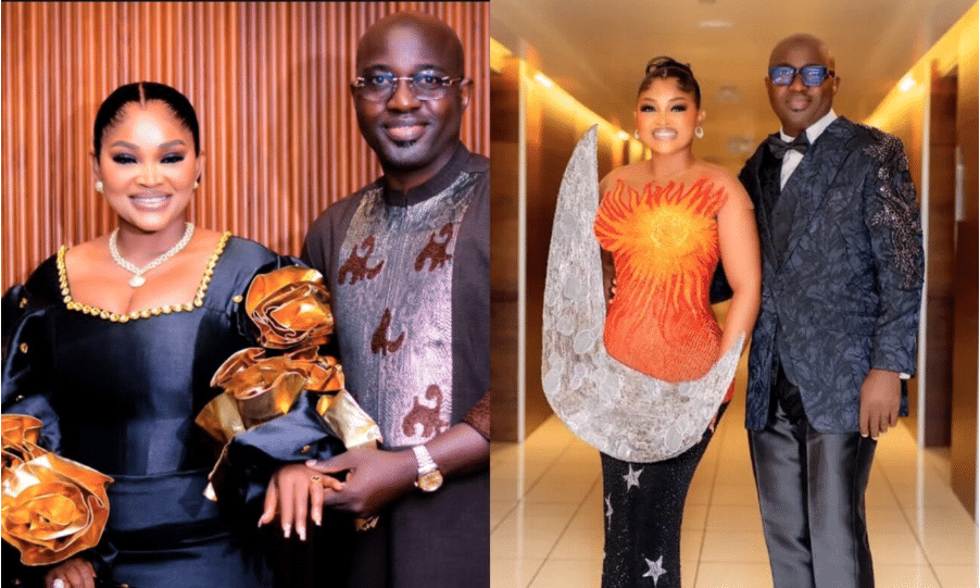 Mercy Aigbe and Kazim