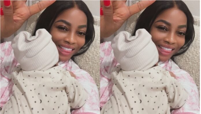 Toke Makinwa Speaks On Identity Of Baby Daddy
