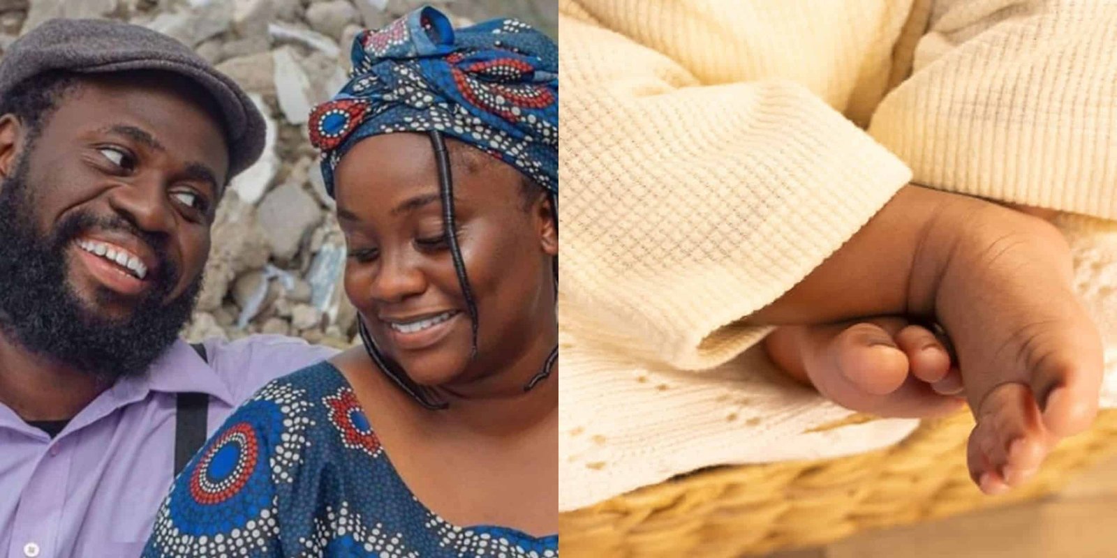 Lasisi Elenu, Wife Announce Arrival Of Baby Boy River After Daughter Rain