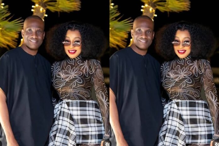 ‘He Is Tailor-made For Me’ –  Rita Dominic Speaks Glowingly About Husband, Fidelis Anosike