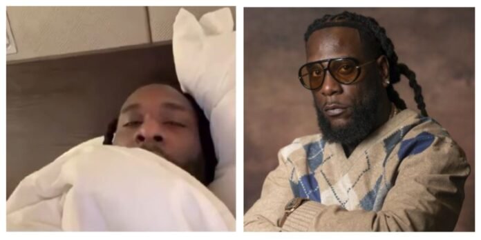 Burna Boy Down With Illness