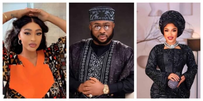 ‘Check On Churchill’s Wife’ – Nigerians React As Tonto Dikeh Drops Comment On Ex-husband’s Page After Reconciliation