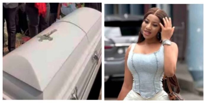 Popular Content Creator, Sunshine Buried Amid Tears