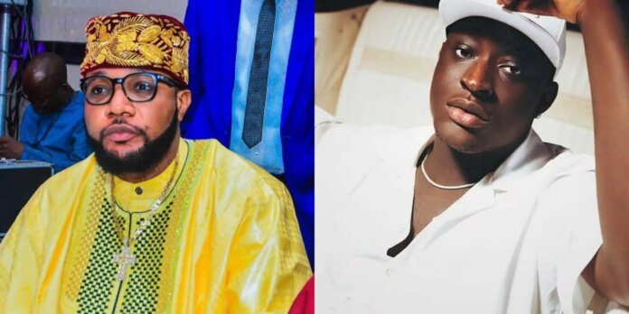 E-money Reacts As Carter Efe Destroys Car He Gifted Him