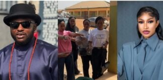 You Leave Politicians Wey Dey Milk Nigeria, Na Primary School Girl You Go Deliver? – I Go Save Tackles Tonto Dikeh