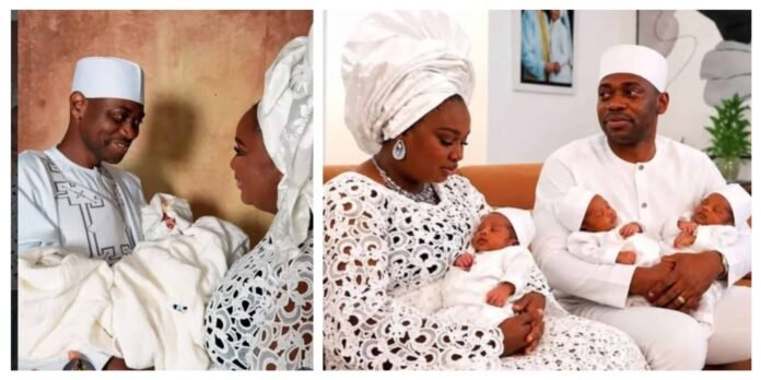 ‘Please Enough With The Pictures’ – Lateef Adedimeji, Adebimpe React To Viral Baby Photos