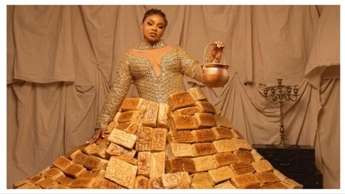 Guinness World Records Reacts To Bread Outfit Of BBNaija Star, Queen
