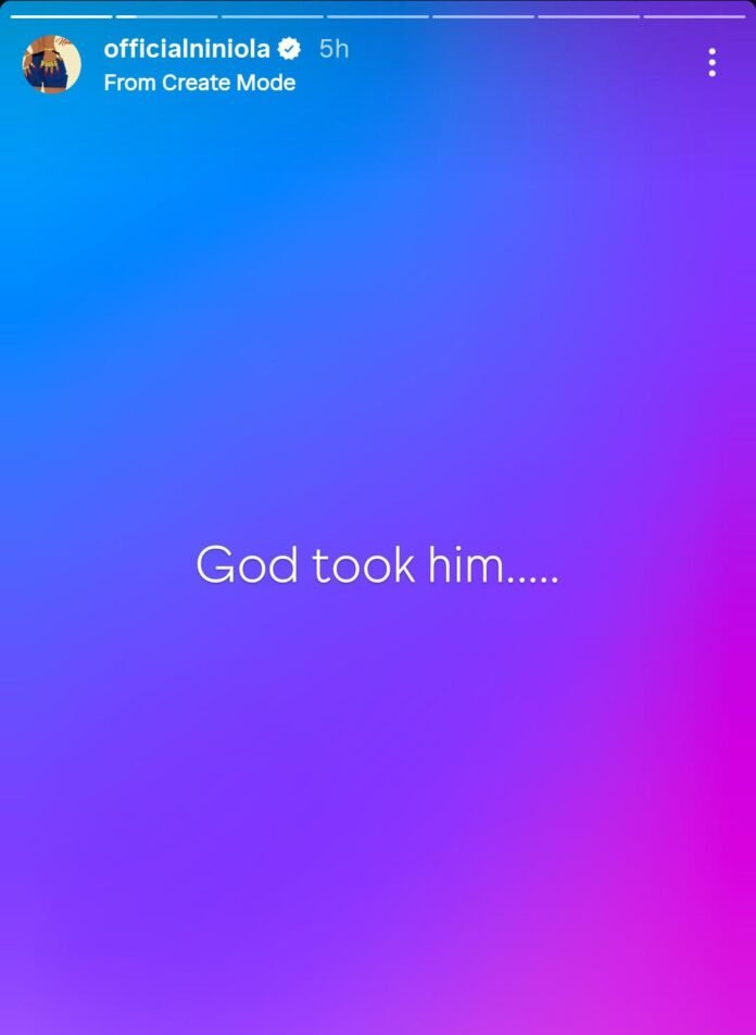 Singer Niniola’s Husband Is Dead
